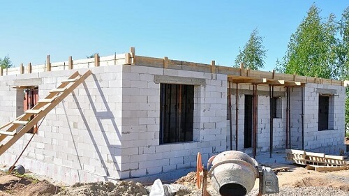 Кладка стен из газосиликатных блоков в Солигорске